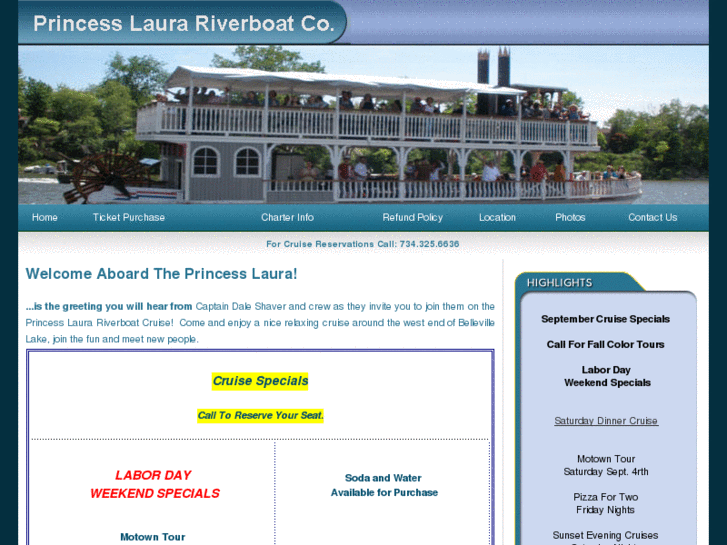 www.princesslaurariverboat.com