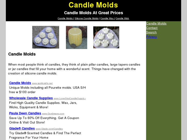 www.soapandcandlemolds.com