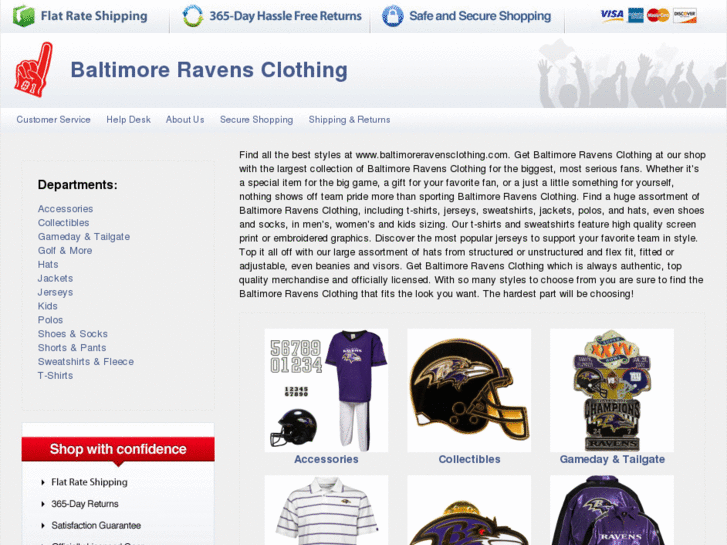 www.baltimoreravensclothing.com