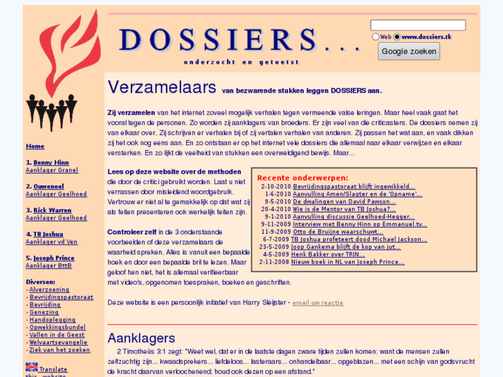 www.dossiers.tk