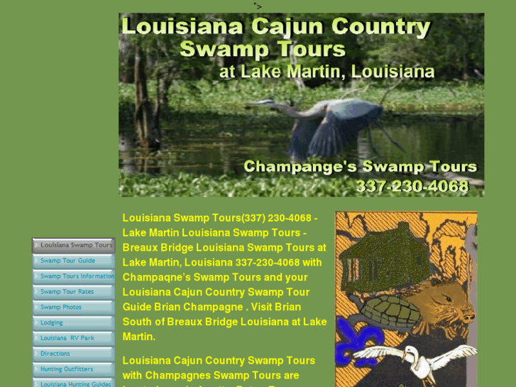 www.louisianacajuncountryswamptours.com