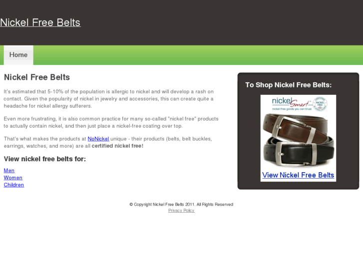 www.nickelfreebelts.net