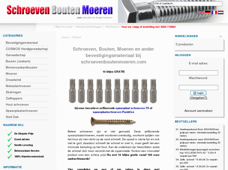 www.schroevenboutenmoeren.com