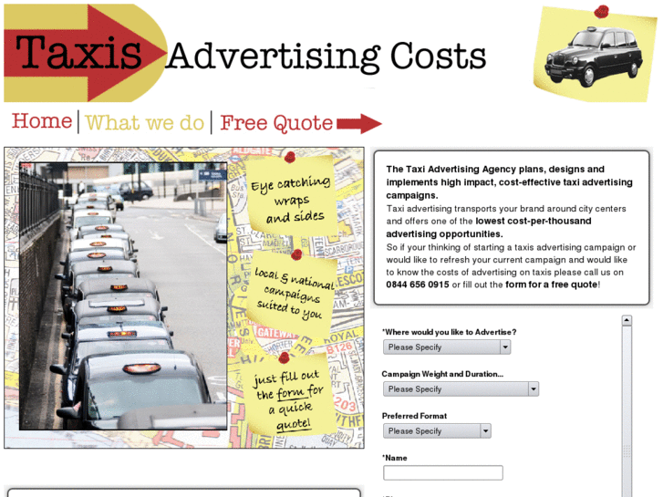 www.taxiadvertisingcosts.com