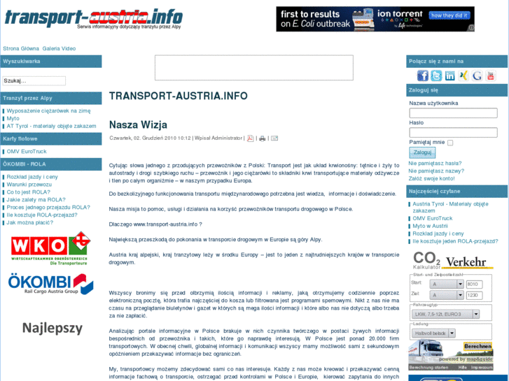 www.transport-austria.info