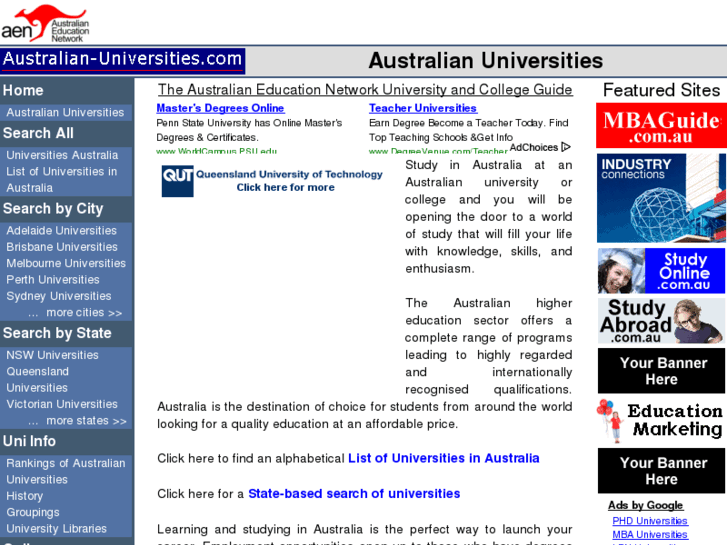 www.australian-universities.com