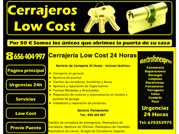 www.cerrajeroslowcost.com