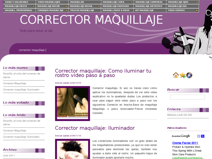 www.correctormaquillaje.com