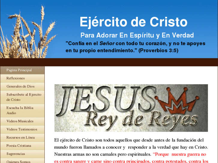 www.ejercitodecristo.com