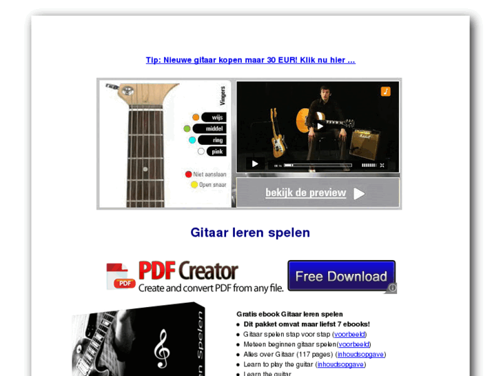 www.gitaar-leren-spelen.nl
