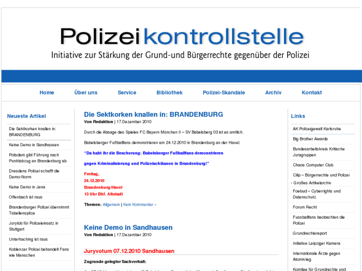 www.polizeikontrollstelle.de