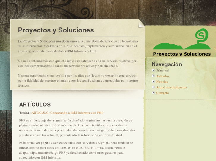 www.proyectosysoluciones.es