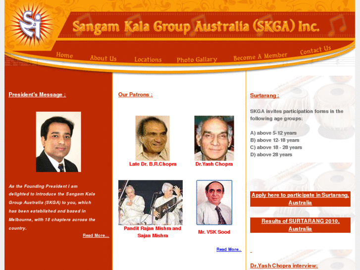 www.sangamkalagroupaustralia.net