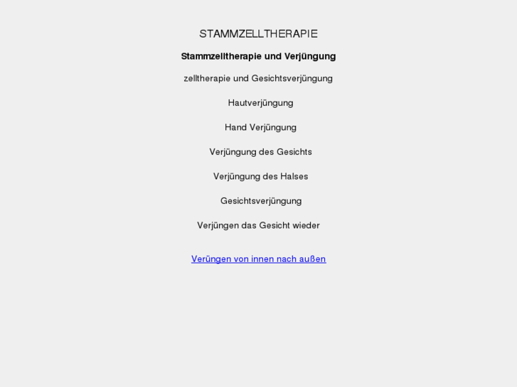 www.stammzelltherapie.org