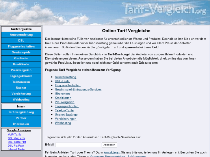 www.tarif-vergleich.org