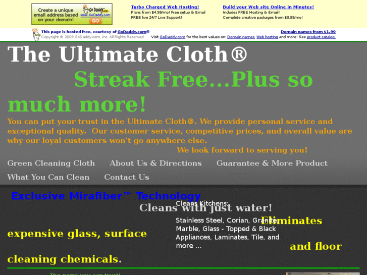 www.thegreencleaningcloth.com