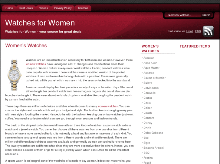 www.watchesforwomen.org