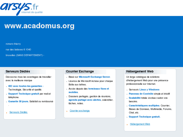 www.acadomus.org