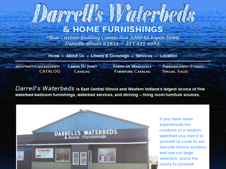 www.darrellswaterbeds.com