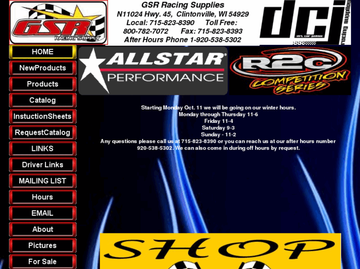 www.gsrracingsupplies.com