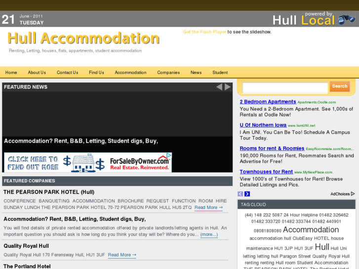 www.hullaccommodation.net