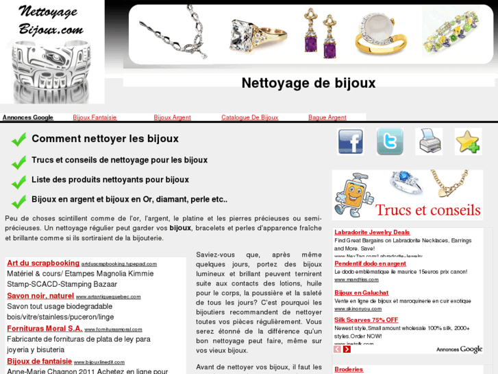 www.nettoyagebijoux.com