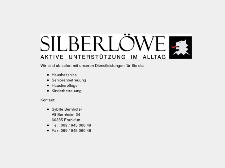 www.silberloewe.info