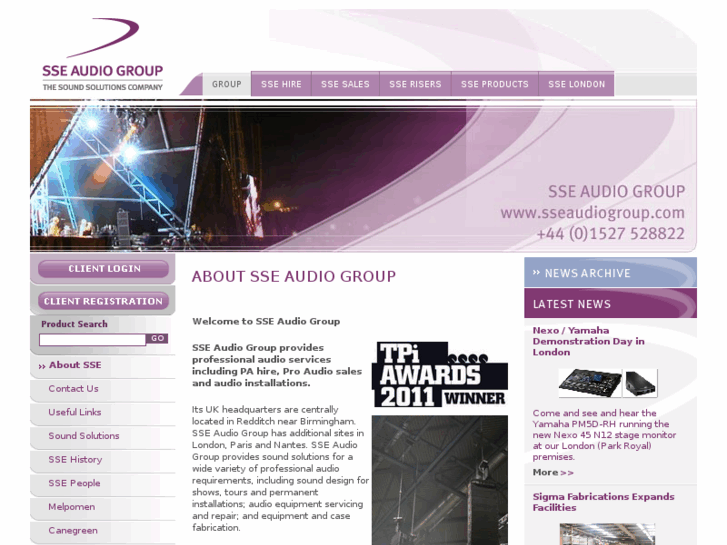 www.sseaudiogroup.com