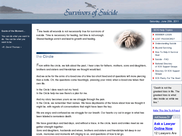 www.survivorsofsuicide.com