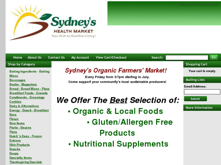 www.sydneyshealthmarket.com