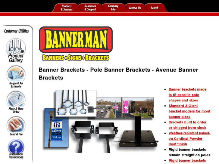 www.bannerbracket.com