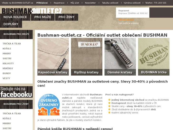 www.bushman-outlet.cz