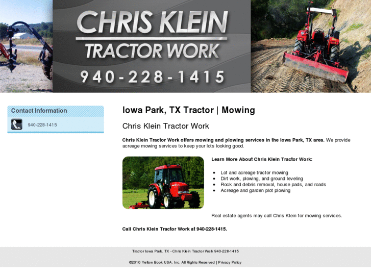 www.chriskleintractorwork.com