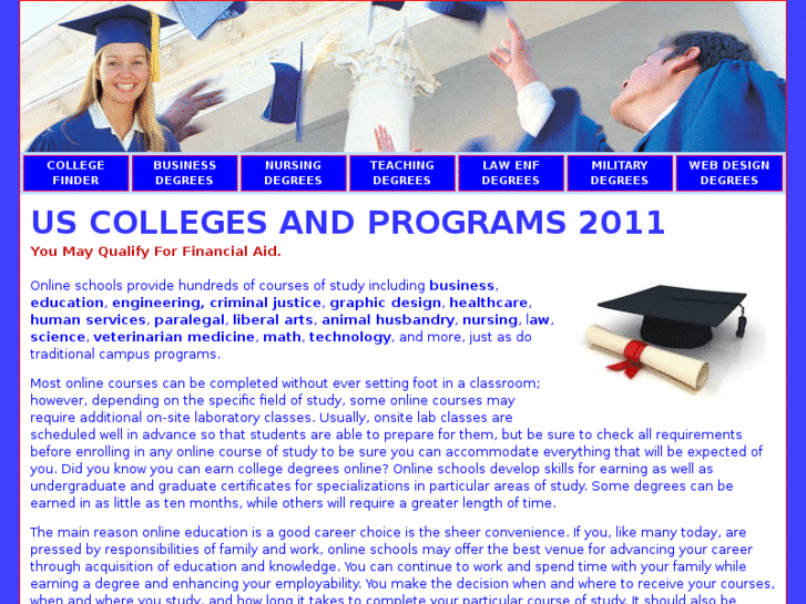 www.collegesandscholarships.org