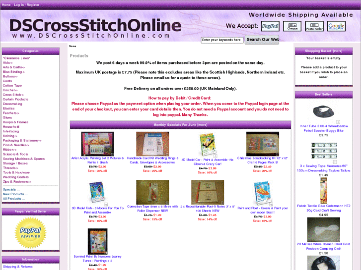 www.dscrossstitchonline.com