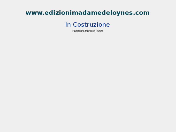 www.edizionimadamedeloynes.com