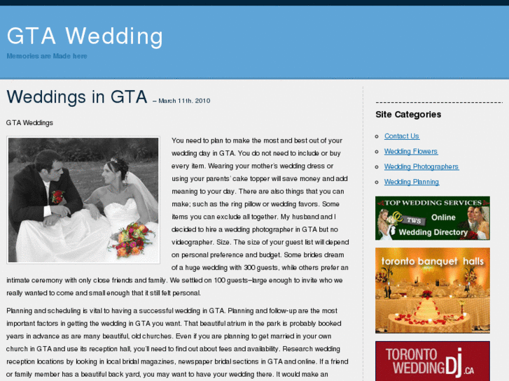 www.gtawedding.com