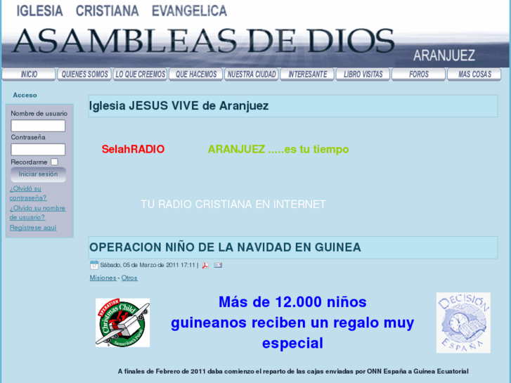 www.iglesiajesusvivearanjuez.com