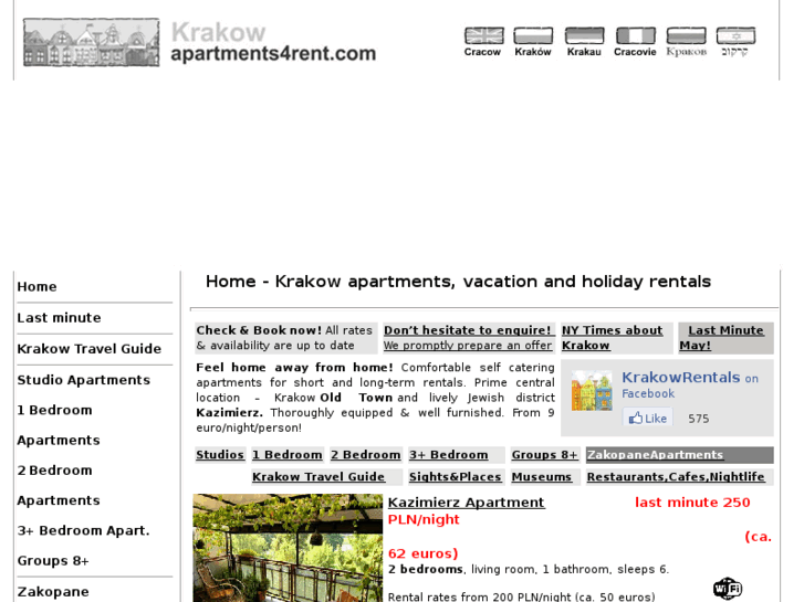 www.krakowapartments4rent.com