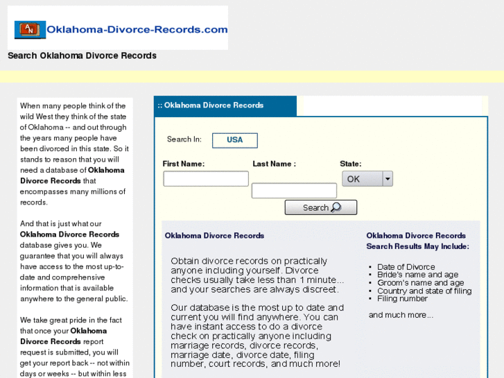 www.oklahoma-divorce-records.com