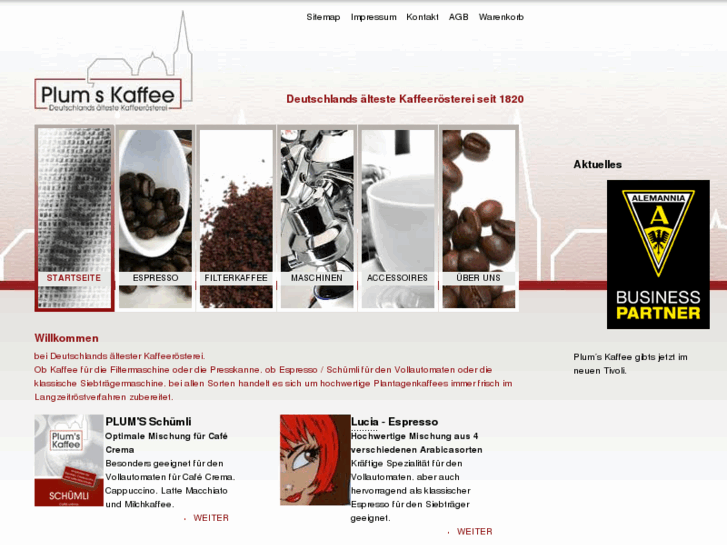 www.plumskaffee.de