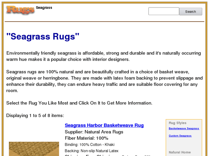 www.seagrassrugs.org