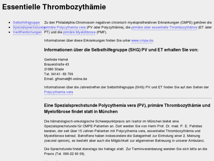 www.thrombozythaemie.de