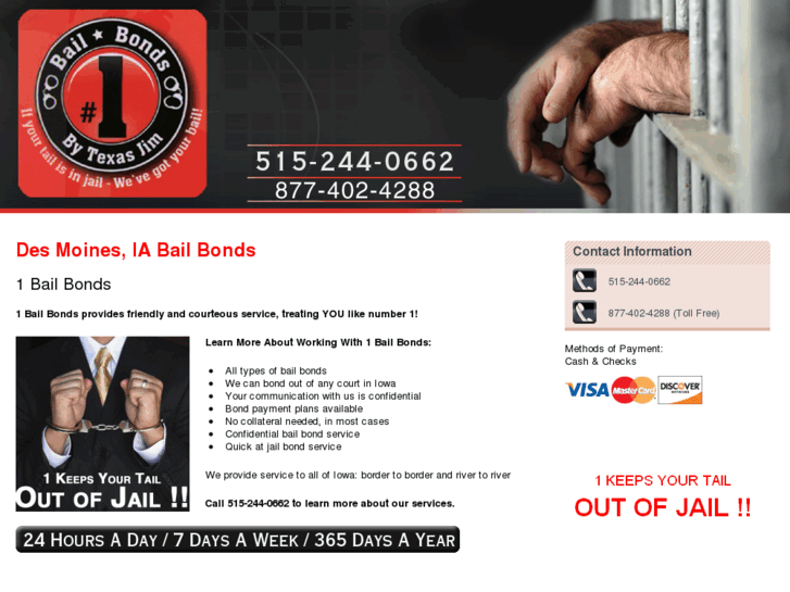 www.1bailbondsiowa.com