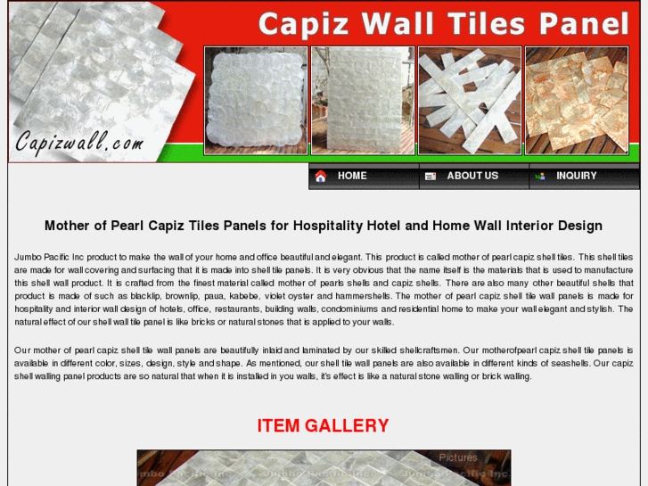 www.capizwall.com