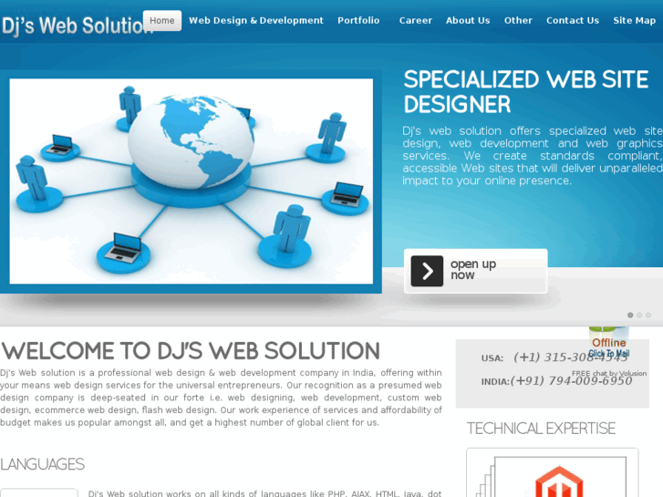 www.djswebsolution.com