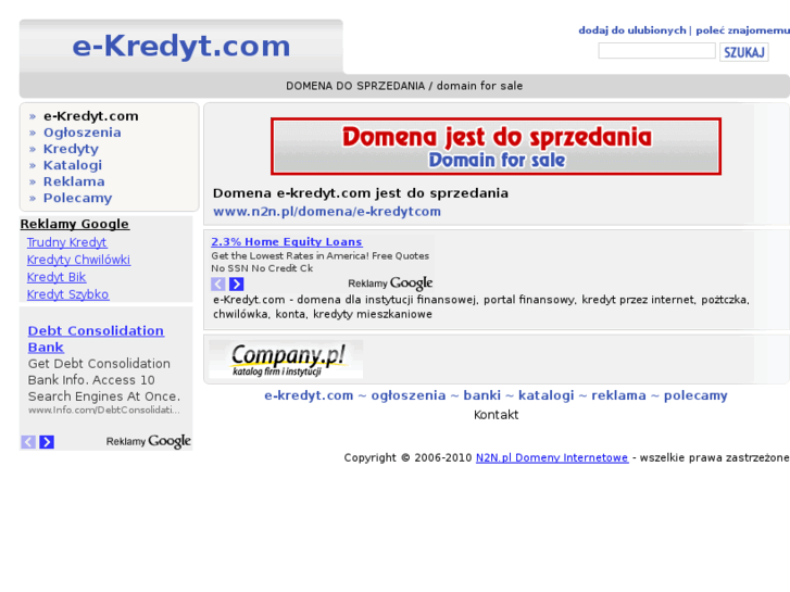 www.e-kredyt.com