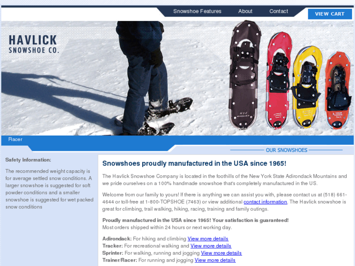 www.havlicksnowshoe.com