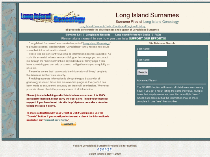 www.longislandsurnames.com