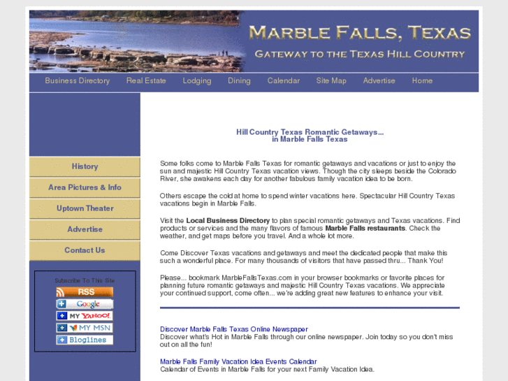 www.marblefallstexas.com